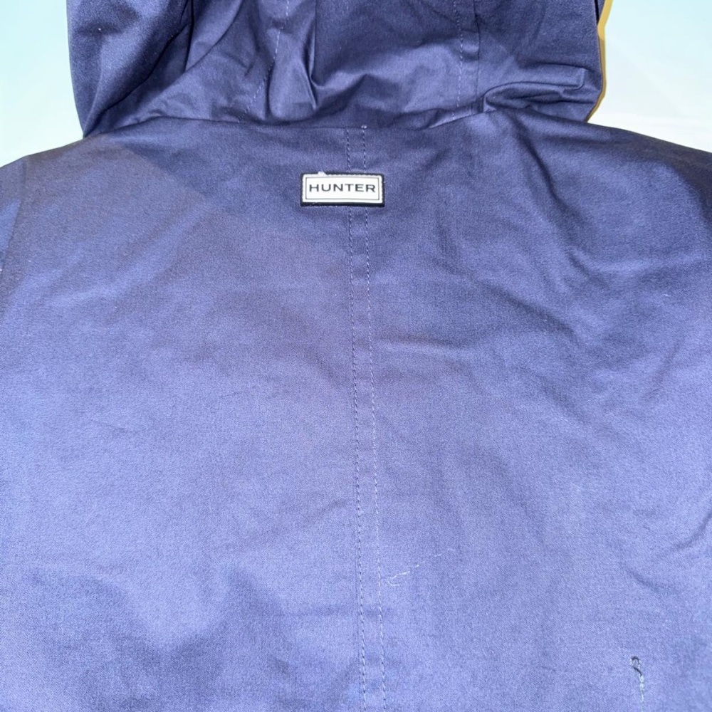 BRAND NEW Hunter Ladies Rain Water Resistant Cotton Smock Navy - SIZE MEDIUM M - Picture 7 of 13